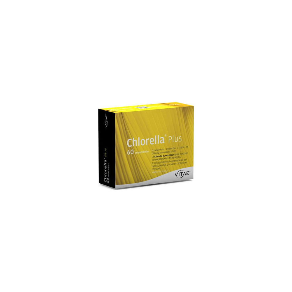 Chlorella Plus Con Zinc 60 Compr Vitae