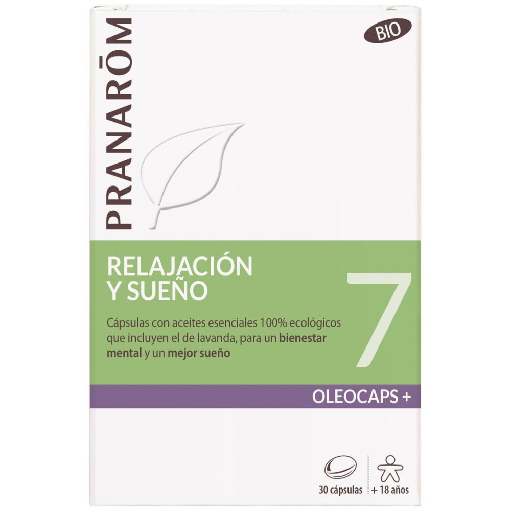 Pranarom Oleocaps Relajación Y Sueño Bio 30 Cápsulas