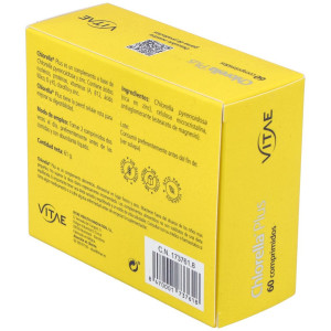 Chlorella Plus Con Zinc 60 Compr Vitae
