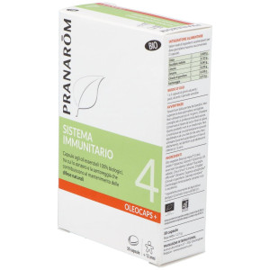 Pranarôm Oleocaps+ 4 Sistema Inmunitario Bio 30Caps