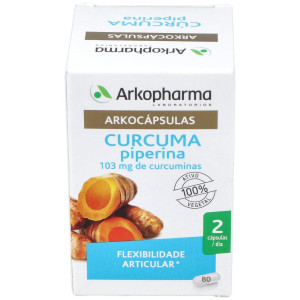 Arkopharma Arkocápsulas Cúrcuma Piperina 80Caps