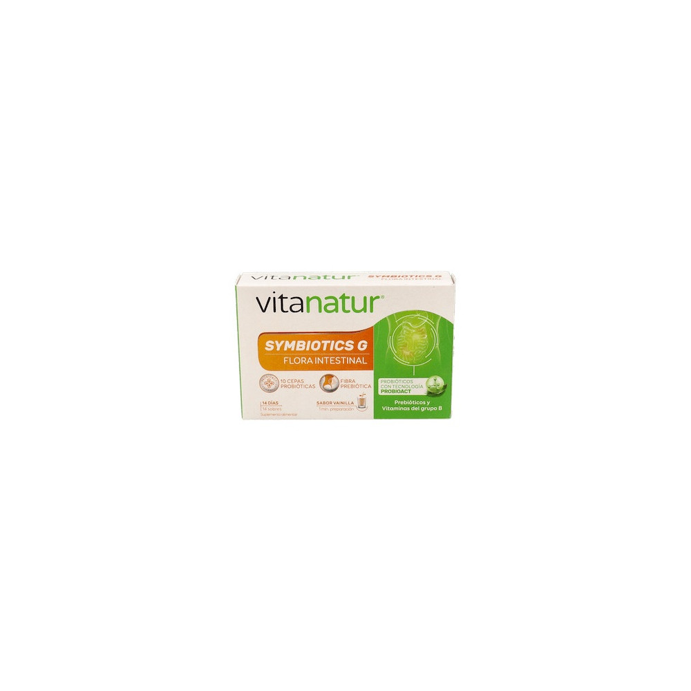 Vitanatur Symbiotics G Flora Intestinal 14 Sobres