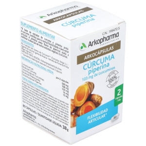 Arkopharma Arkocápsulas Cúrcuma Piperina 80Caps