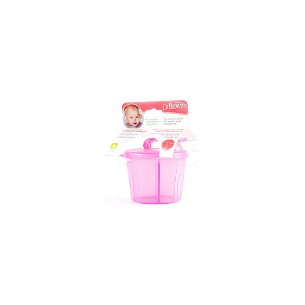 Dr Brown´S Dispensador Leche Polvo Rosa