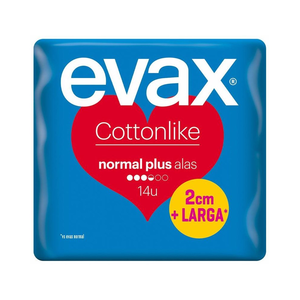 Cottonlike Compresas Normal Plus Alas 14 U