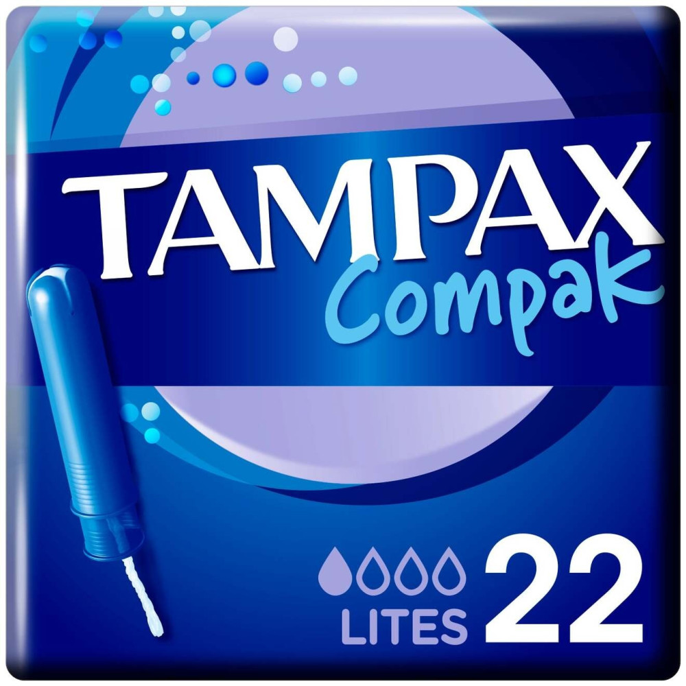 Tampax Compak Tampón Lites 24 U