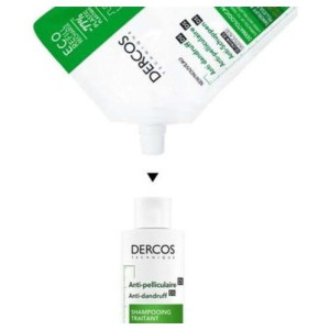Vichy Dercos Technique Anticaspa Ds Champú Cabello Seco Eco-Recarga 500Ml