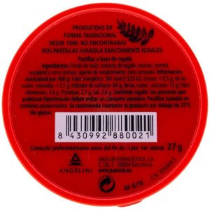 Juanola Pastillas 27 G (350 Unidades)