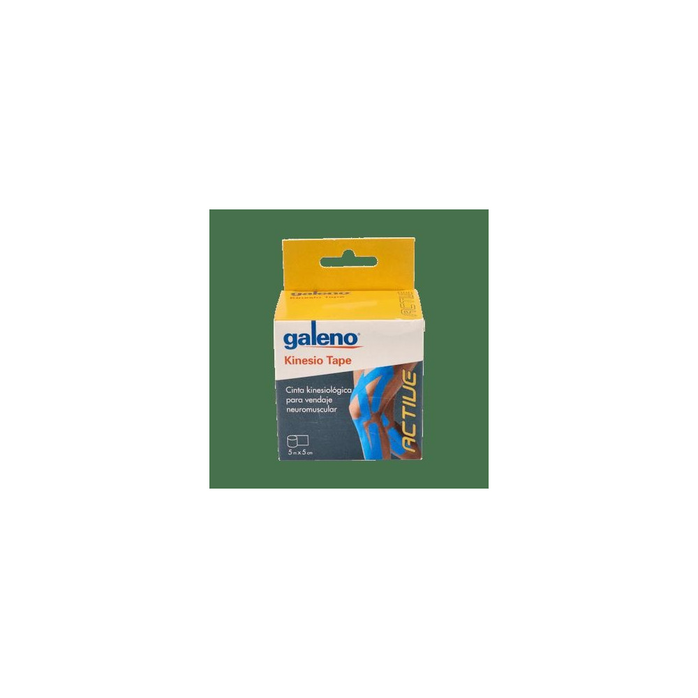 Galeno Kinesio Tape Color Azul 5Mx5Cm