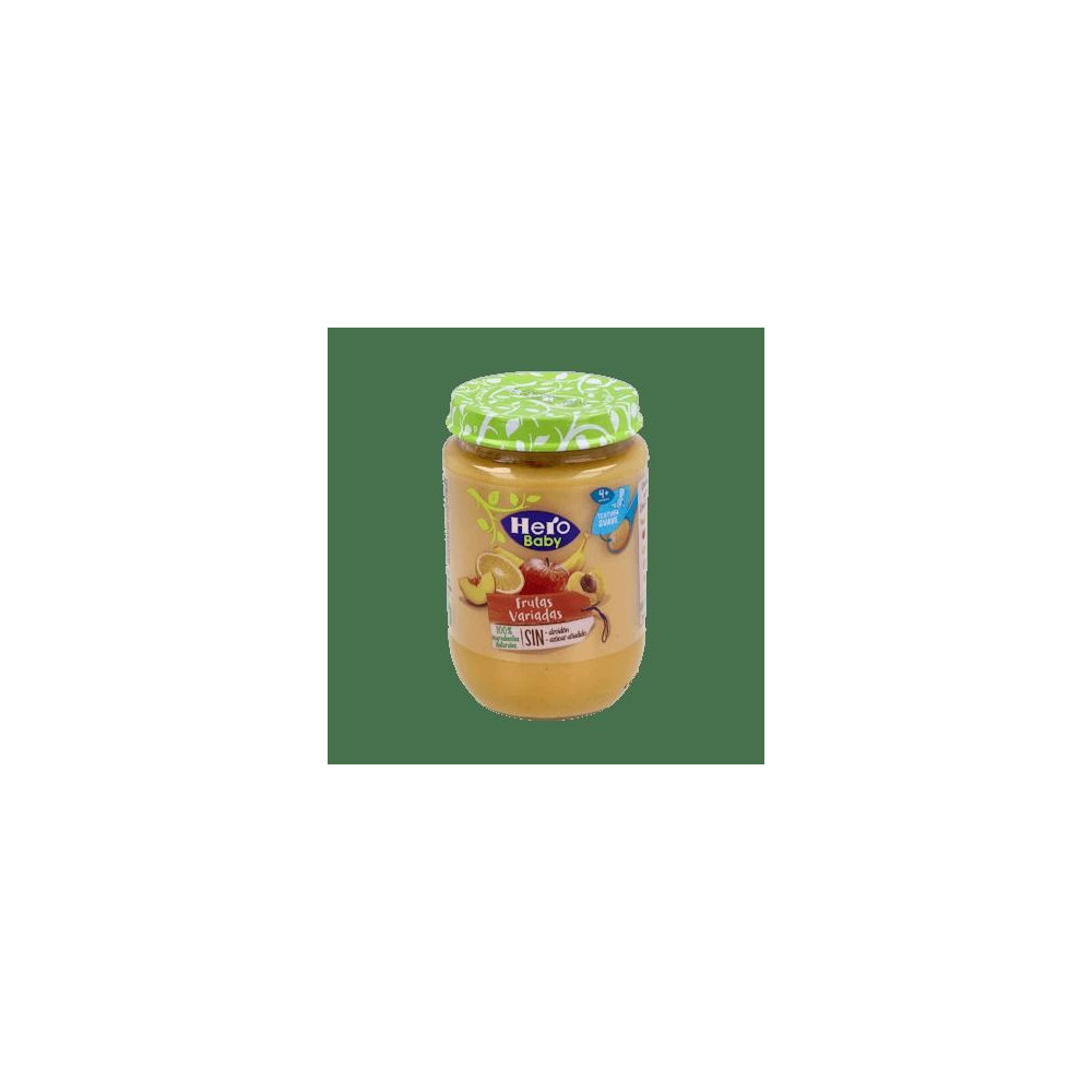 Hero Baby Frutas Variadas Con Cereales Bio 190G