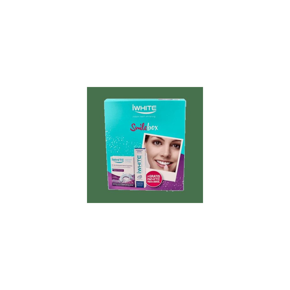 Iwhite Kit Blanqueamiento Supremo 10 Moldes + Dentífrico 75Ml