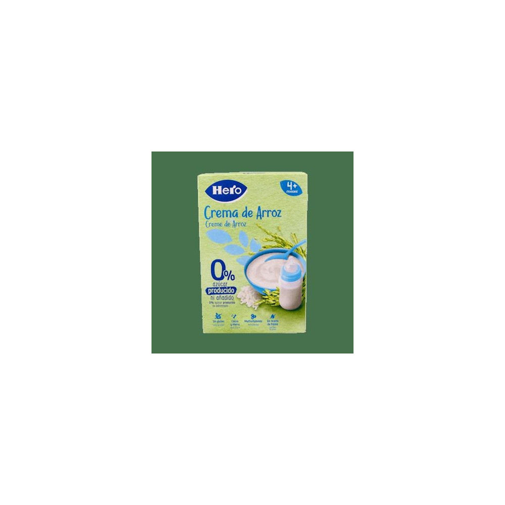 Hero Crema De Arroz Sin Gluten Bio 220G