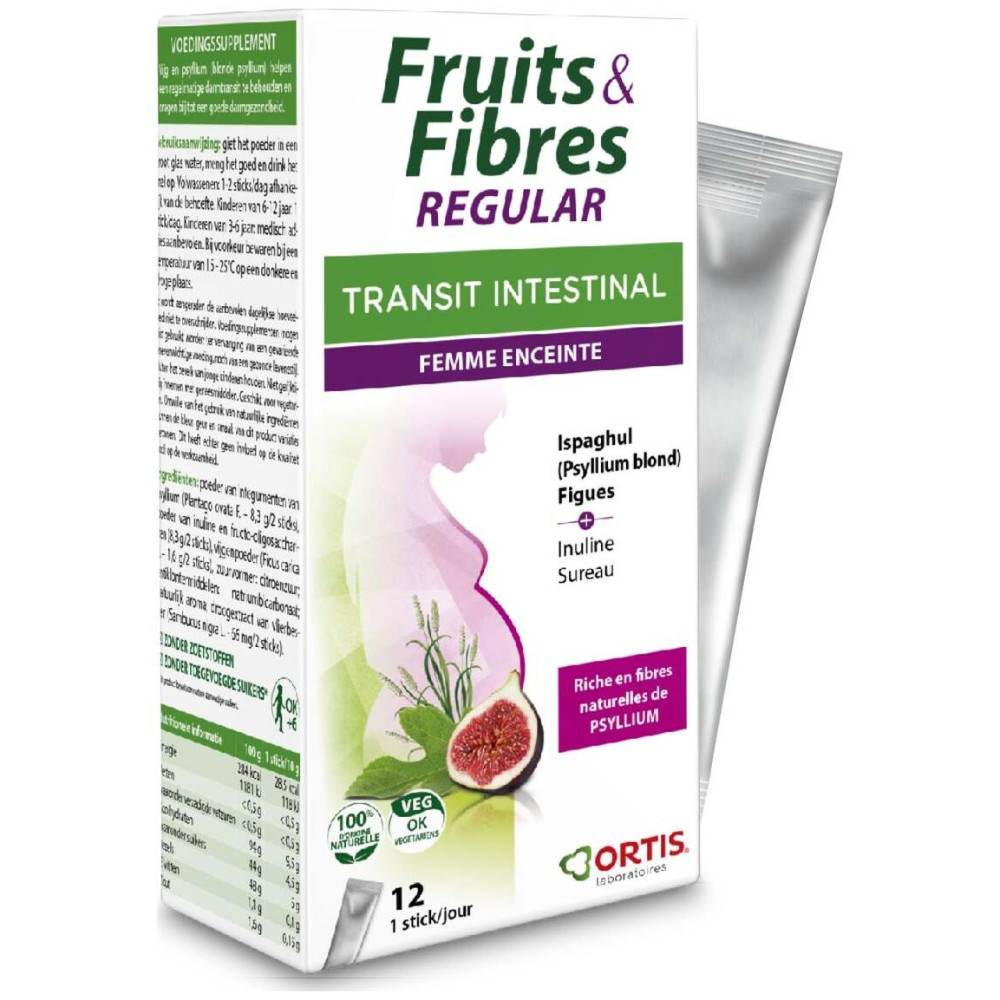 Frutas Y Fibras Delicado 12 Sobres