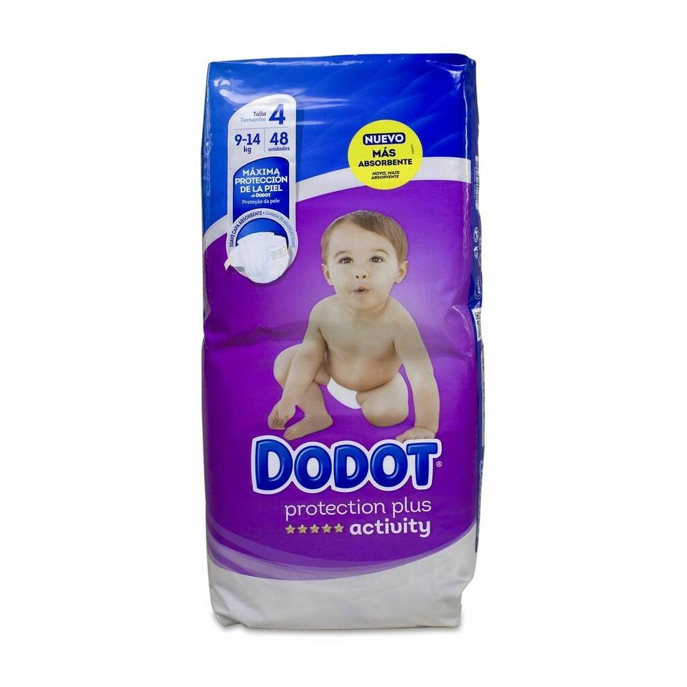 Dodot Activity Pañal Infantil T-4 48Uds