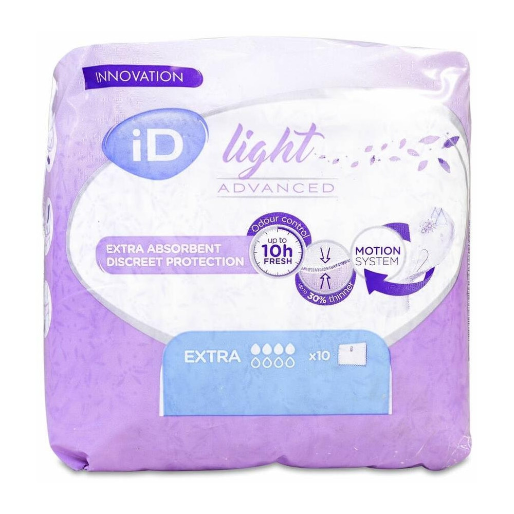 Id Light Compresas Incontinencia Extra 10 U.
