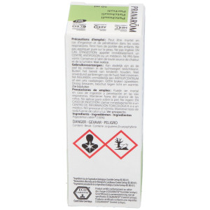 Patchuli (Pachuli) Hoja Aceite Esencial Bio 10Ml.