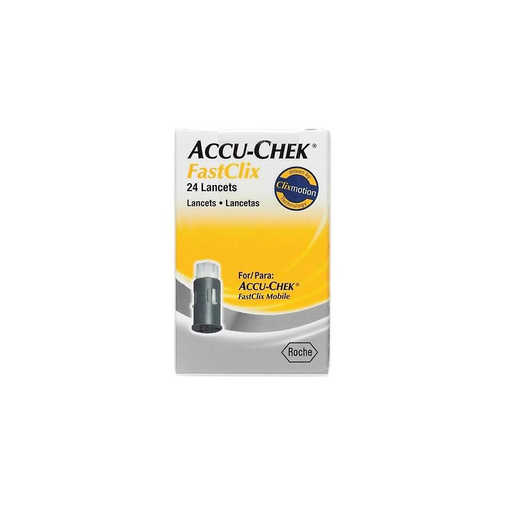 Accu-Chek Fastclix 24 Lancetas Roche