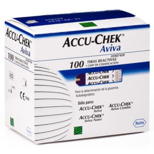 Accu-Chek Aviva 100 Tiras...