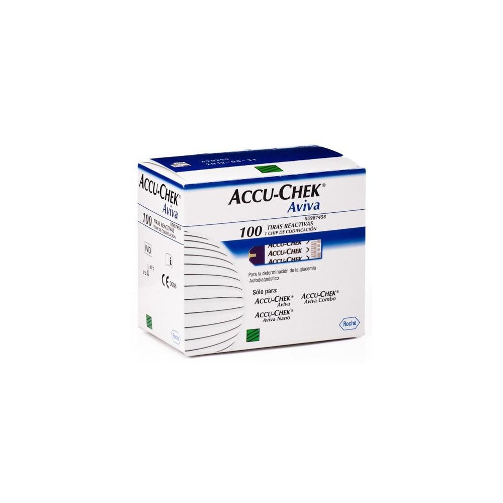 Accu-Chek Aviva 100 Tiras Roche