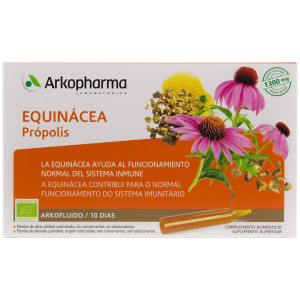 Arkopharma Arkofluido Inmunidad Equinácea + Própolis Bio 10Amp