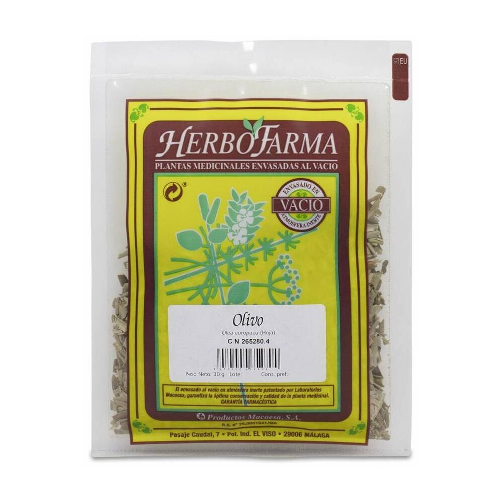 Olivo Herbofarma Al Vacio 20 G