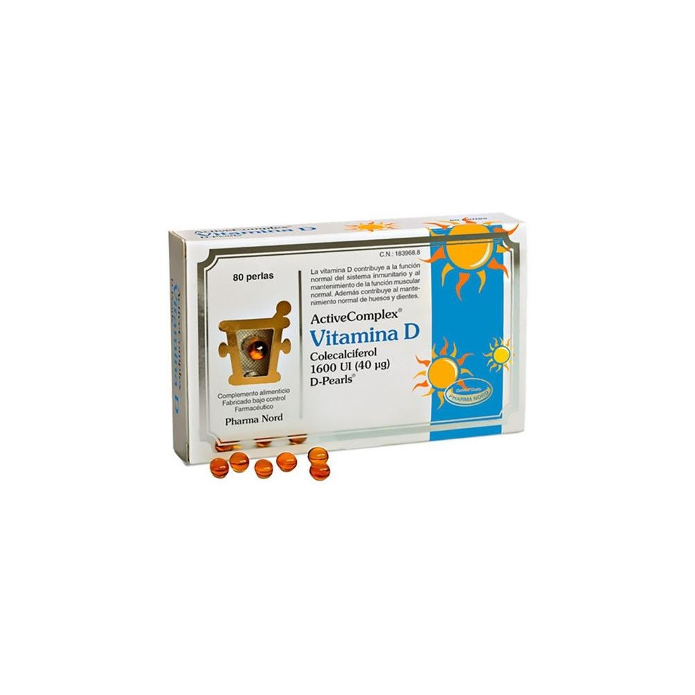 Active Comprimidoslex Vitamina D 1600Ui. 80 Perla