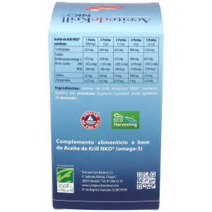 100% Natural Aceite Krill 120 Perlas