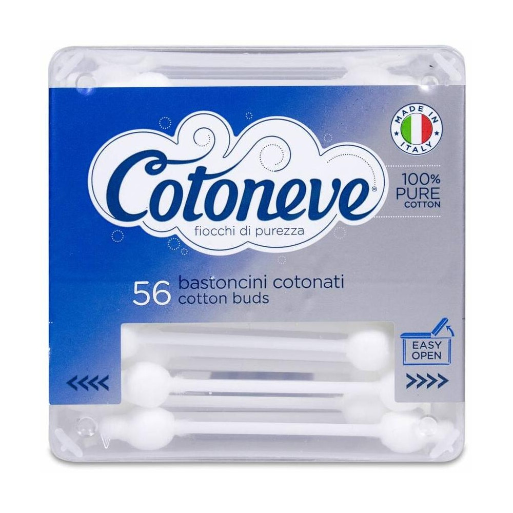 Cotoneve Bastoncillos De Algodón, 56 Uds