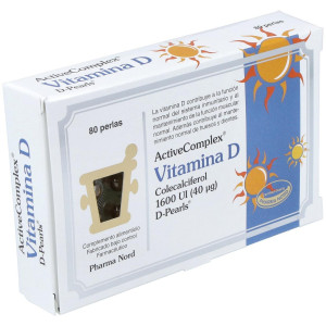 Active Comprimidoslex Vitamina D 1600Ui. 80 Perla