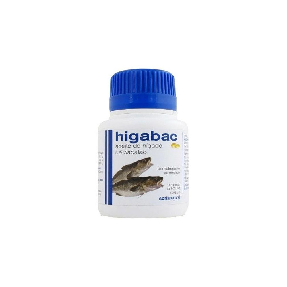 Higabac Aceite De Higado De Bacalao 125 Perlas