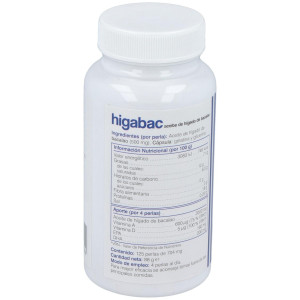 Higabac Aceite De Higado De Bacalao 125 Perlas