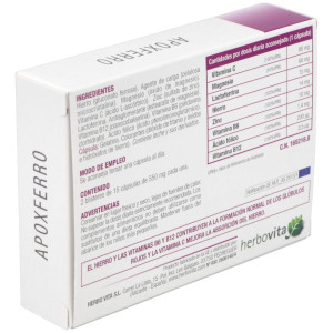 Apoxferro 30 Capsulas Herbovita