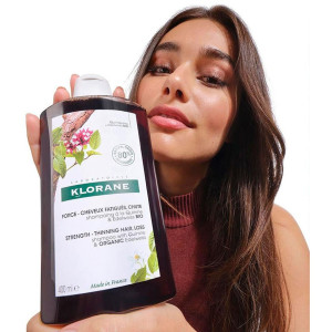 A La Quinina Y Edelweiss Bio Champú Anticaída 400 Ml