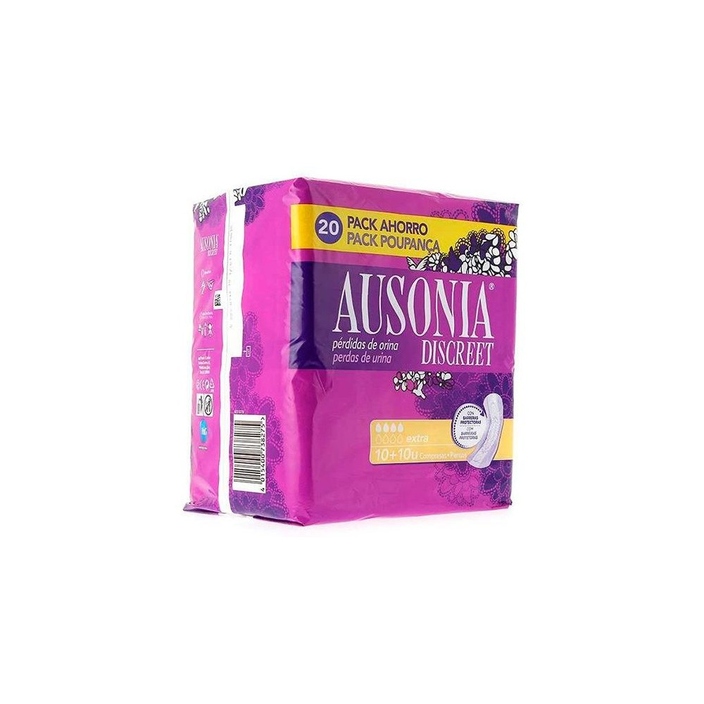 Ausonia Discreet Extra 20 Uds
