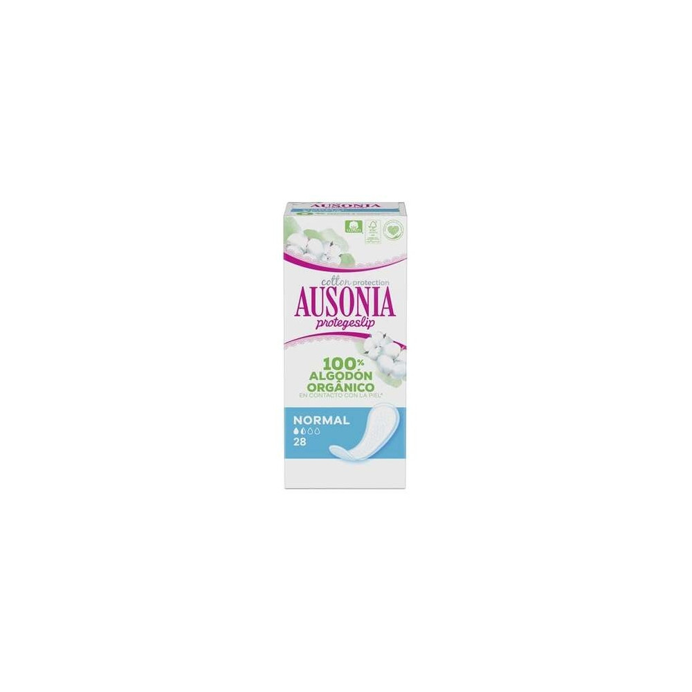 Ausonia Protegeslip Algodón Protección Normal 28Uds