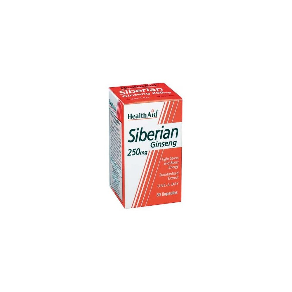 Health Aid Siberian Ginseng 250Mg 30Caps