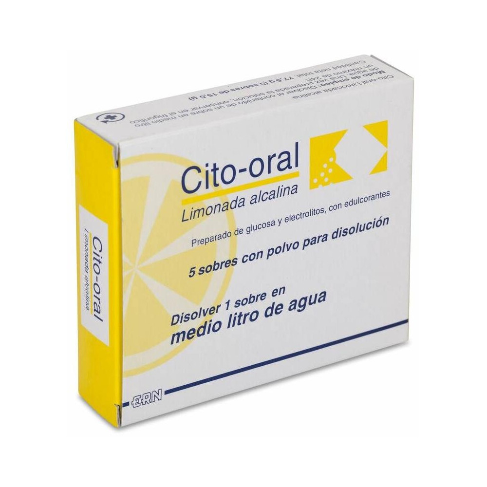 Cito-Oral Limonada Alcalina, 5 Bolsas