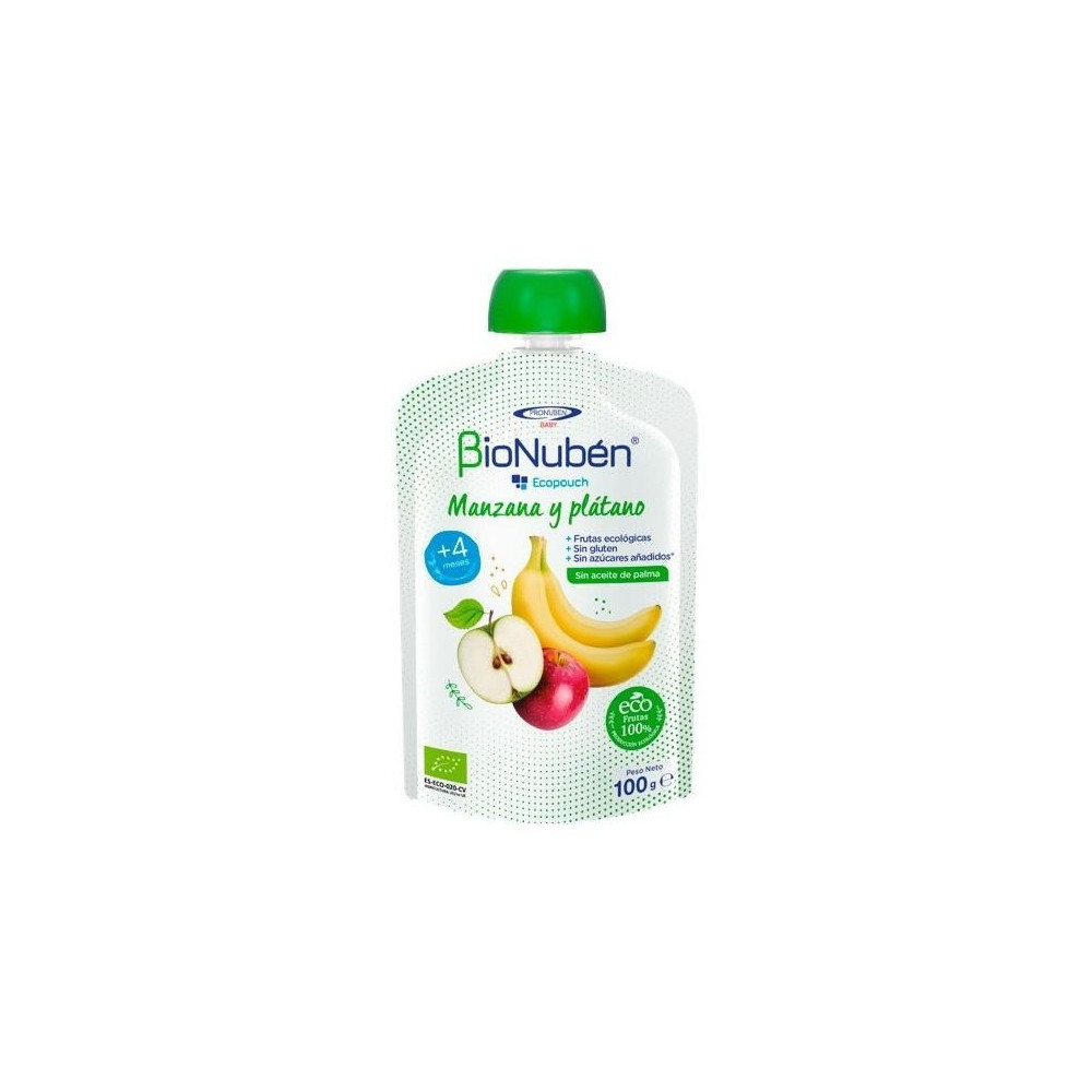 Bionuben Ecopouch Manzana/Platano 100G