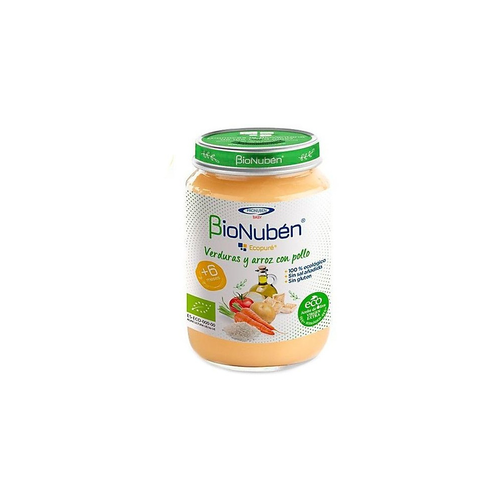Bionuben Ecopuré Verdura/Arroz/Pollo 250G