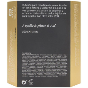 Germinal Acción Inmediata Efecto Maquillaje Tono 02 Spf 8, 3 Ampollas