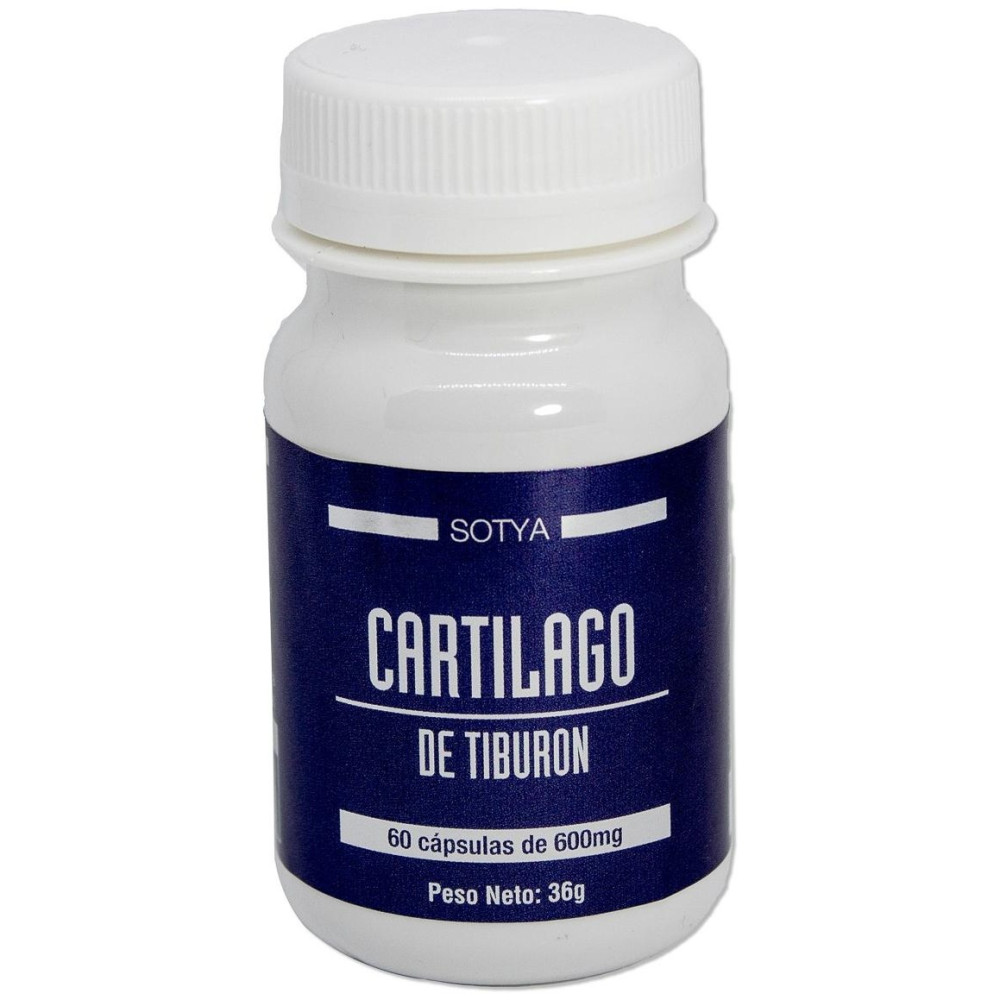 Sotya Cartílago Tiburón 60 Cápsulas De 600Mg