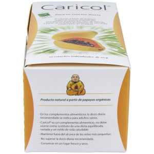 100% Natural Caricol Digestivo 20 Estuches Individuales