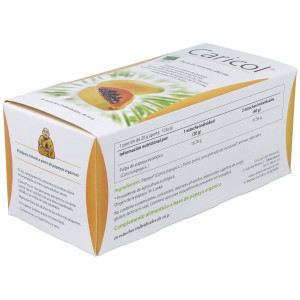100% Natural Caricol Digestivo 20 Estuches Individuales