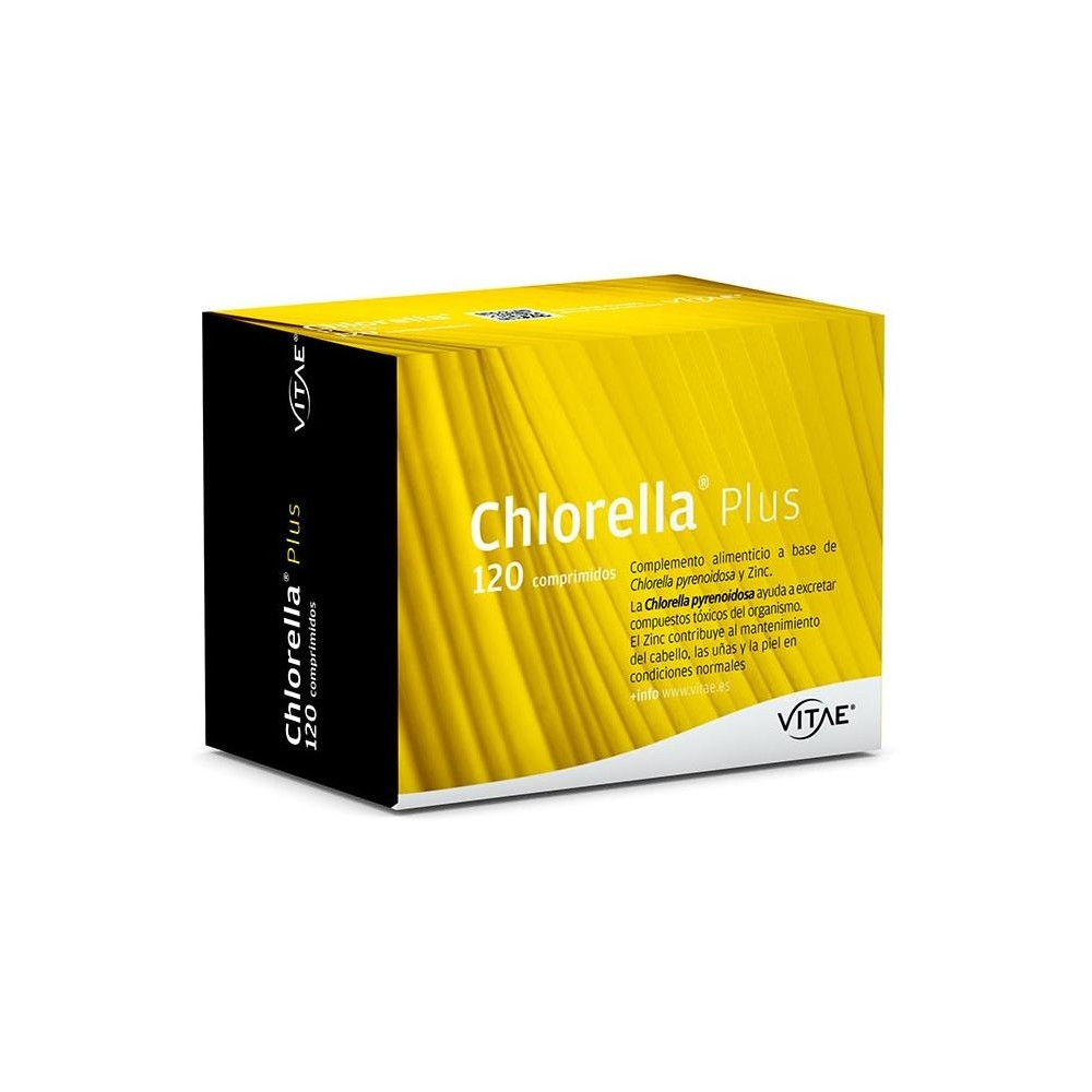 Chlorella Plus 120 Compr 1000Mg Vitae