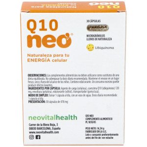 Neovital Coenzima Q10 30 Cápsulas