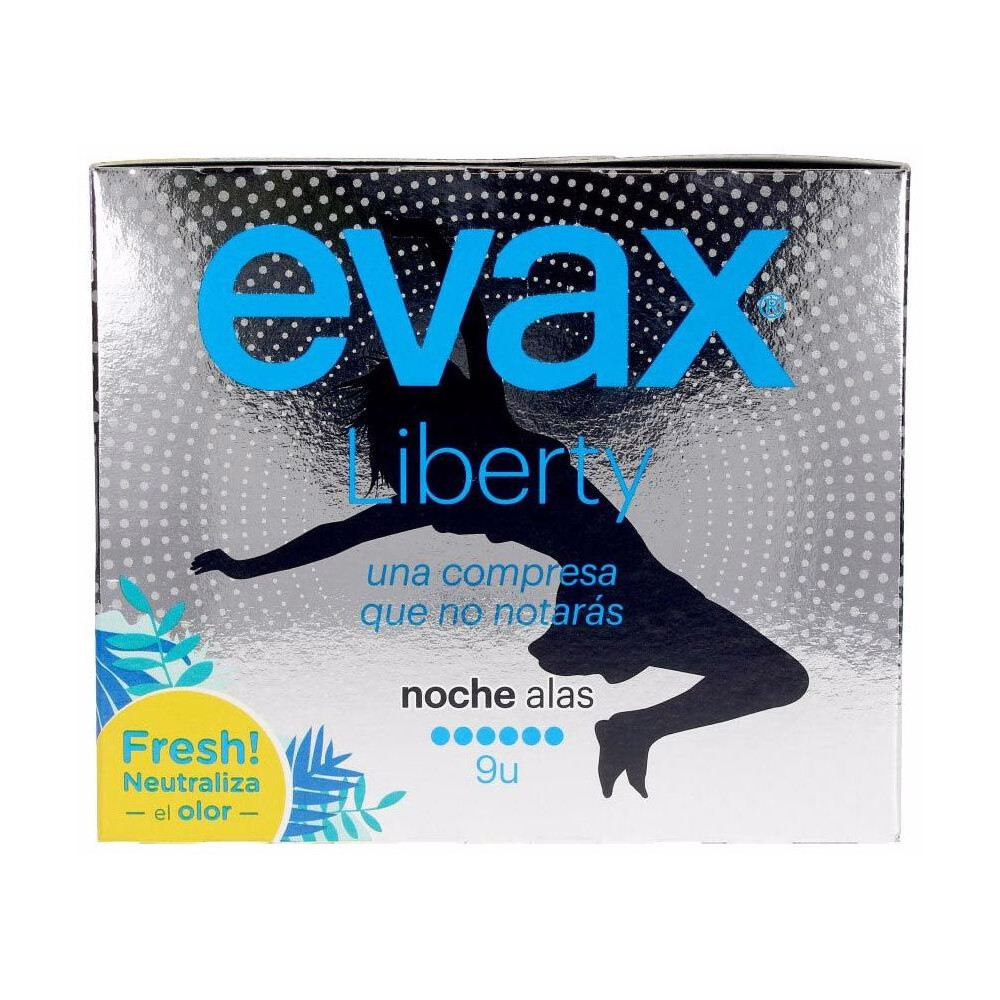 Evax Liberty Noche Compresas Con Alas 9U