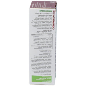 Soria Natural Composor 41 - Gincox Complex 50Ml