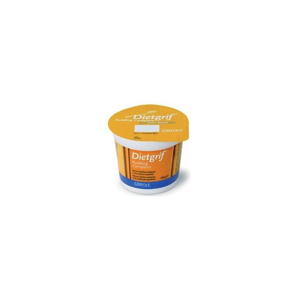 Dietgrif Pudding Completo Sabor Vainilla 125G 24Uds
