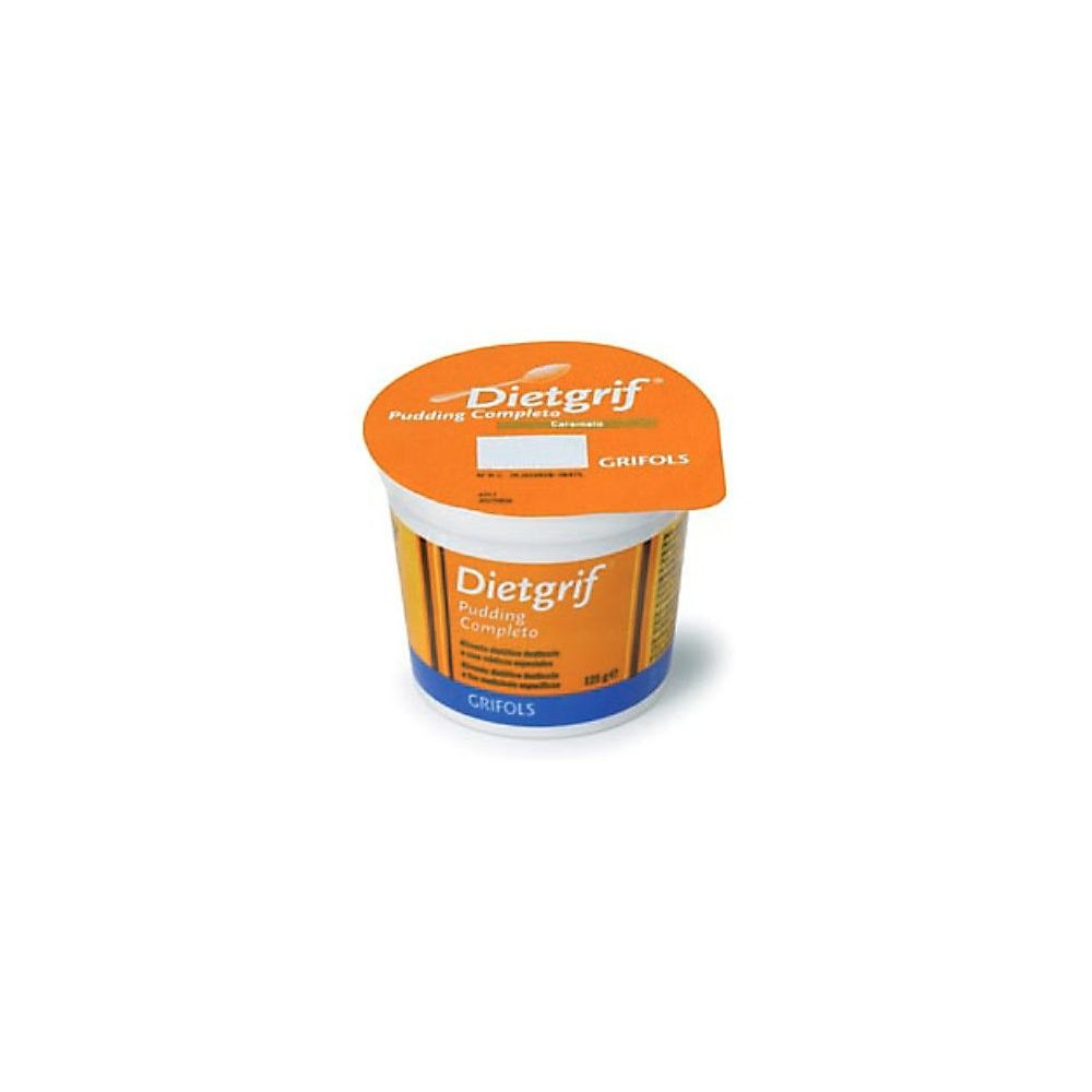 Dietgrif Pudding Completo Sabor Caramelo 125G 24Uds