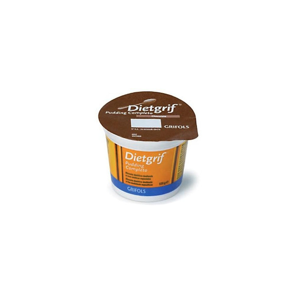Dietgrif Pudding Completo Sabor Chocolate 125G 24Uds